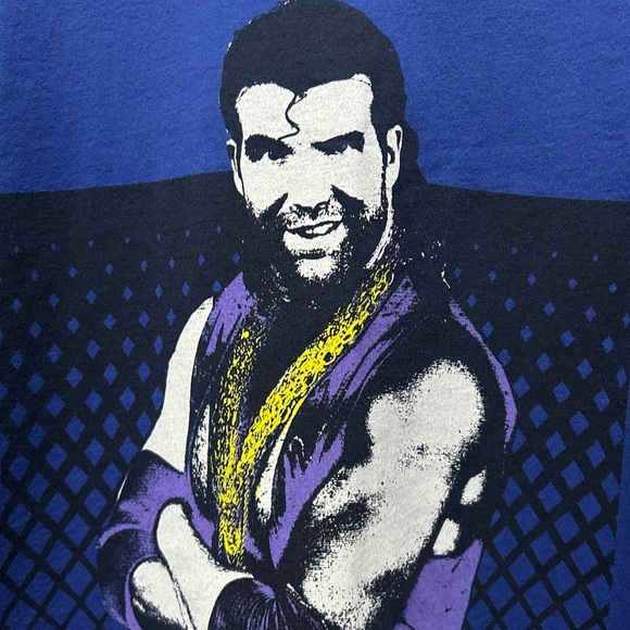 Junk food Vtg Rare Razor Ramon Blue Tshirt Mens size small - Picture 6 of 7